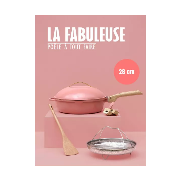 La favolosa padella multiuso 8 in 1 PEONIA / ROSA