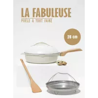 A fabulosa forma multiuso 8 em 1 para merengue/creme de 28 cm