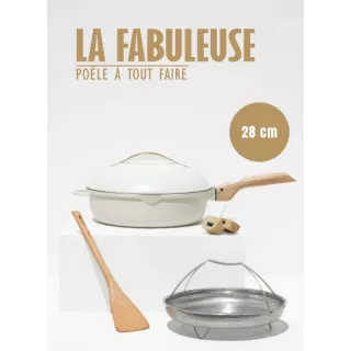 La fabulosa bandeja multiusos 8 en 1 para merengue/crema de 28 cm.