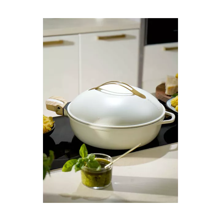 La fabuleuse poêle à tout faire 8 en 1 MERINGUE / CREME 28 cm
