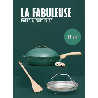 La favolosa padella multiuso 8 in 1 CANOPEE / GREEN 24 cm