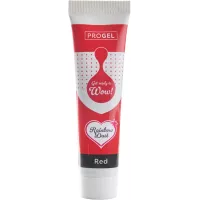 Progel Lebensmittelfarbe - Rot 100 ml Regenbogenstaub