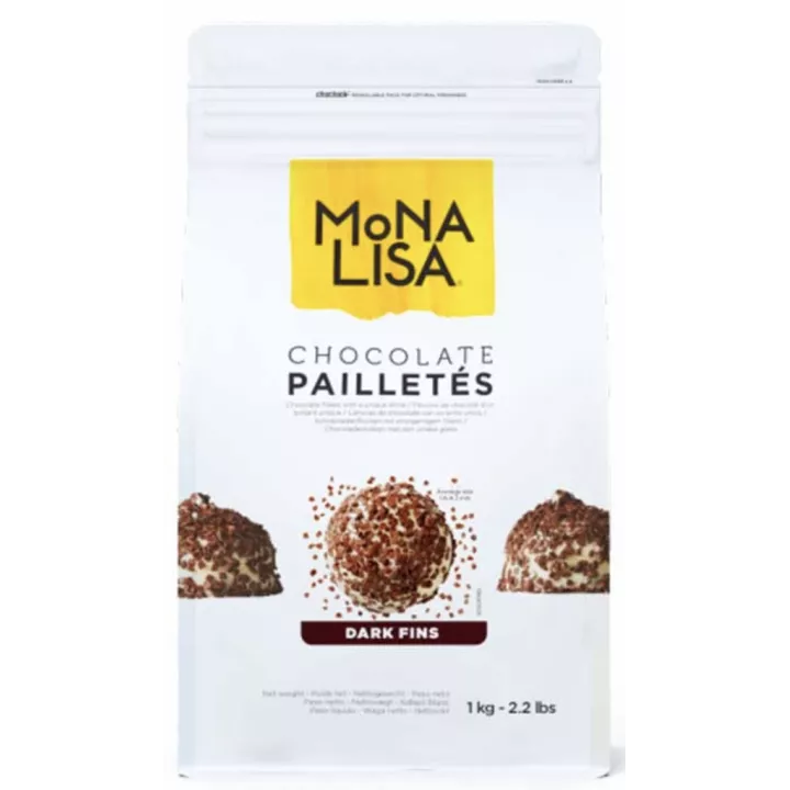 Pailletés fins chocolat barry 1 kg 