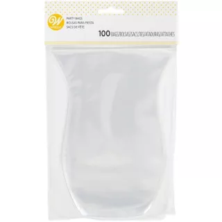 100 Sachets de confiseur 18,4 x 11,4 cm