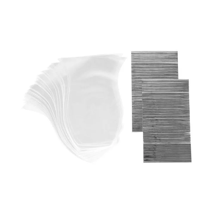 100 sacchetti per dolciumi 18,4 x 11,4 cm