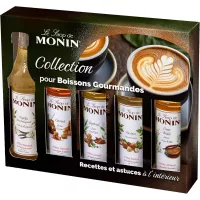 Conjunto de xarope de chocolate quente Monin