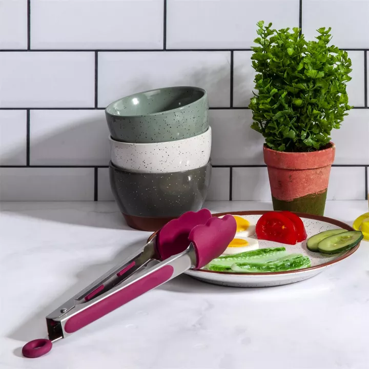Pince de cuisine en silicone