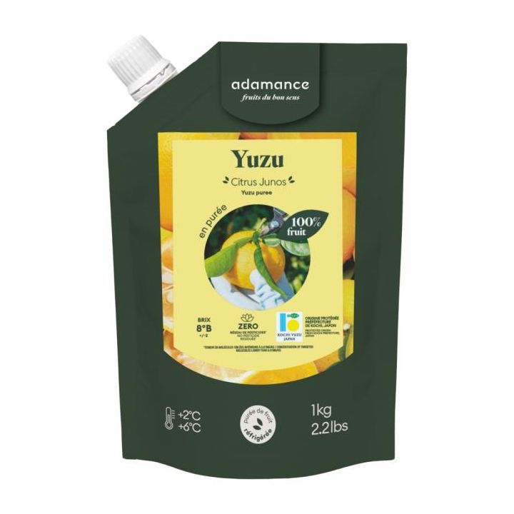 Purée de Yuzu Adamance - Produit frais Chronofresh