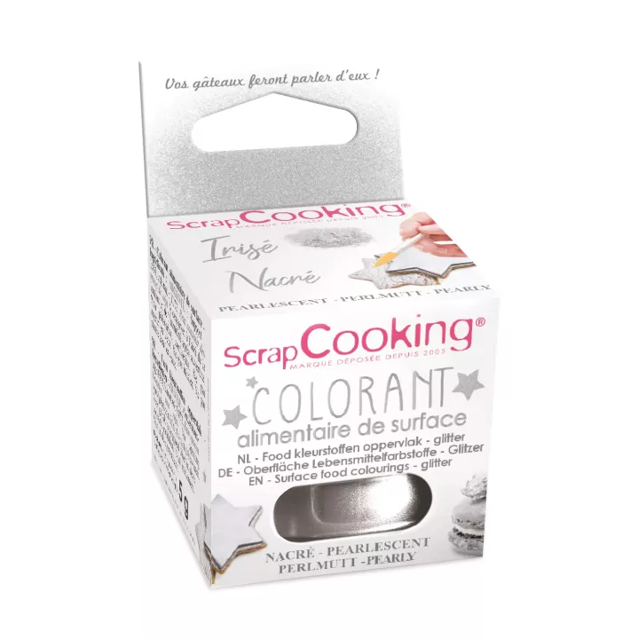 Corante perolado para superfícies ScrapCooking 5g – Efeito brilhante