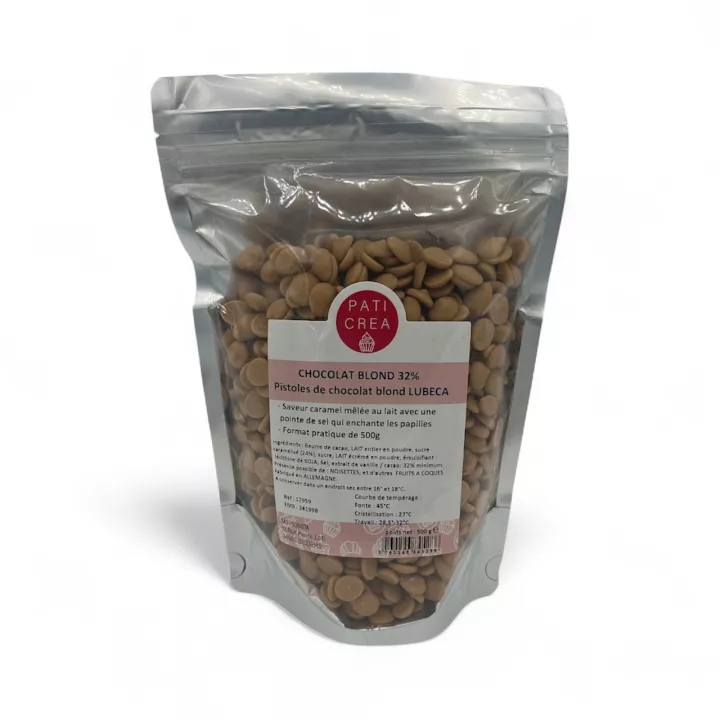 Paticréa 500g Chocolate Louro - Cobertura Caramelo Branco