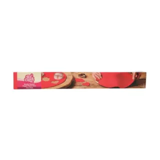 Funcakes rote Zuckerpaste-Scheibe