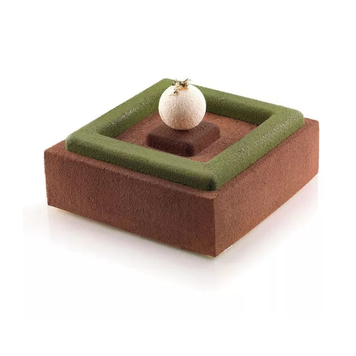 Insert silicone carré - Moule Silikomart Professionnel