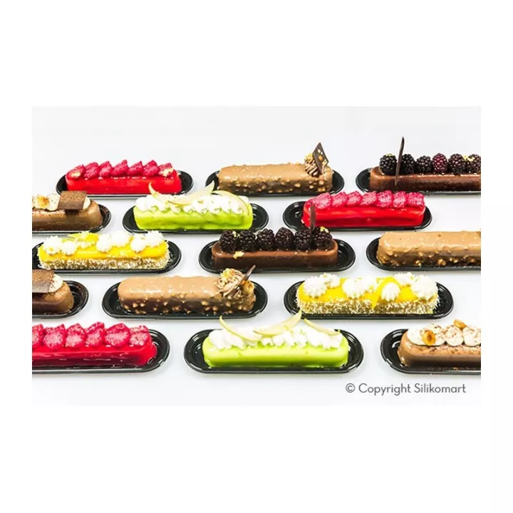Fashion Eclair 80 - Moule Silikomart Professionnel