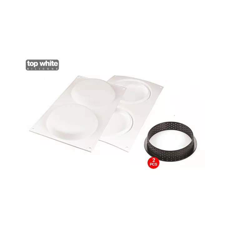 Kit 2 Tartes 150 - Moule Silikomart Professionnel