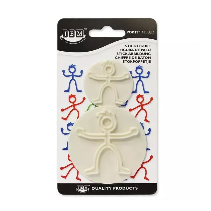 Empreinte Stickman POP IT® PAD JEM @