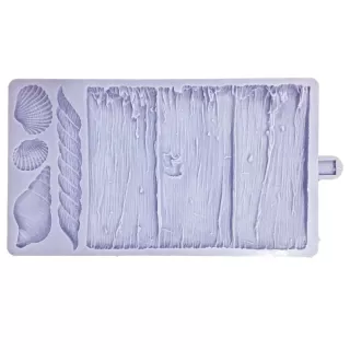 Moule en silicone bois flotté coquillages Karen