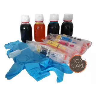 Kit Cartouche d'encre alimentaire Rechargeable TS55050