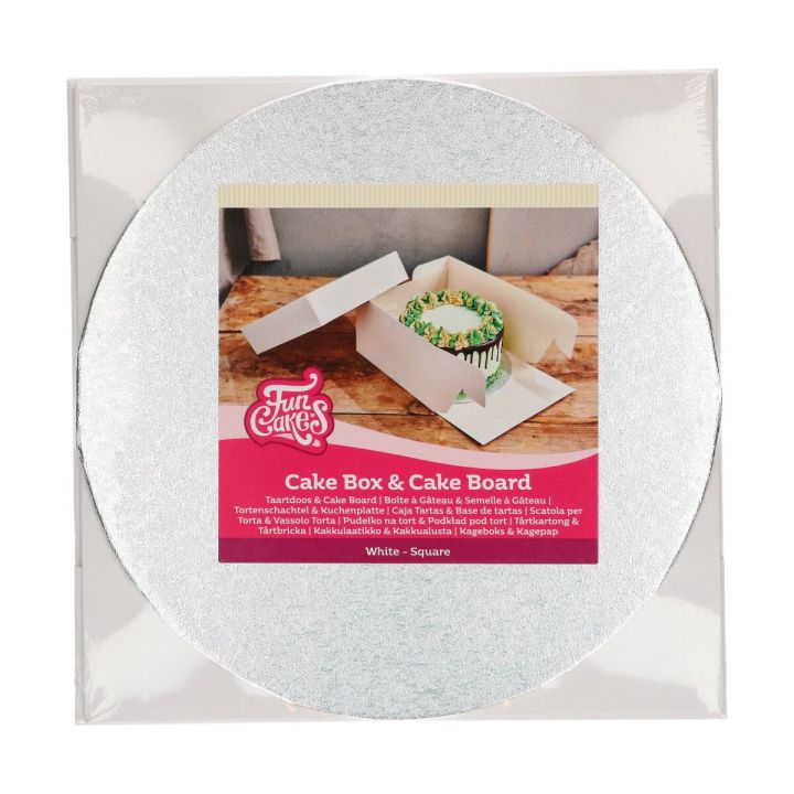Scatola alta 25 cm con fondo rotondo