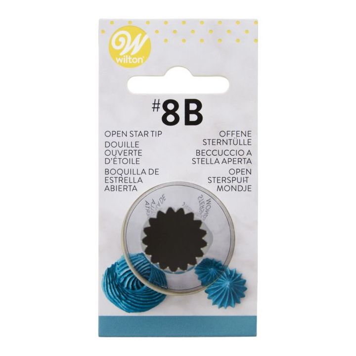 Douille étoile Wilton 8B