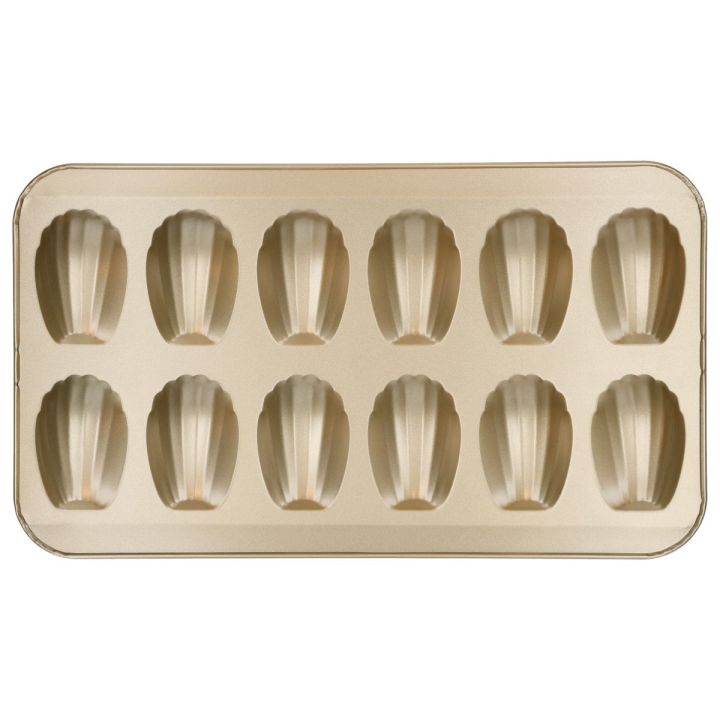 Moule 12 madeleines métal Wilton