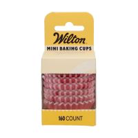 160 mini caixas de metal cor ouro rosa Wilton