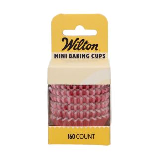 160 mini caissettes metalliques rose gold Wilton