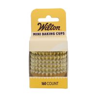 160 mini scatole in metallo dorato Wilton