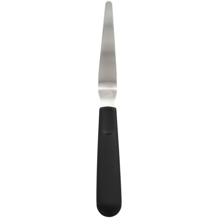 Spatule Coudée à lame oblongue conique de 10 cm
