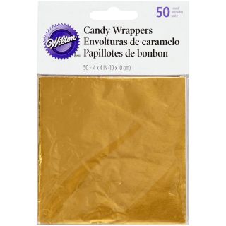 50 Papillottes de bonbons or Wilton