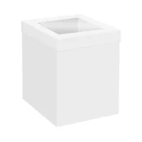 Caixa 25 x 25 x 25 cm com janela x 25