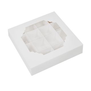 5 Boites à mignardises avec fenêtre