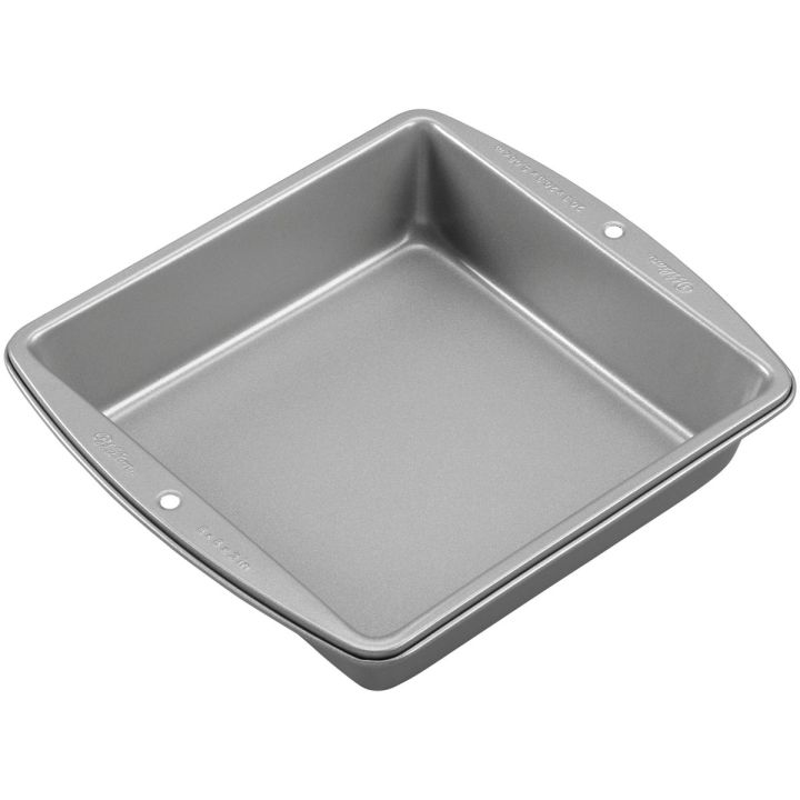 Moule Aluminium carré pour brownie