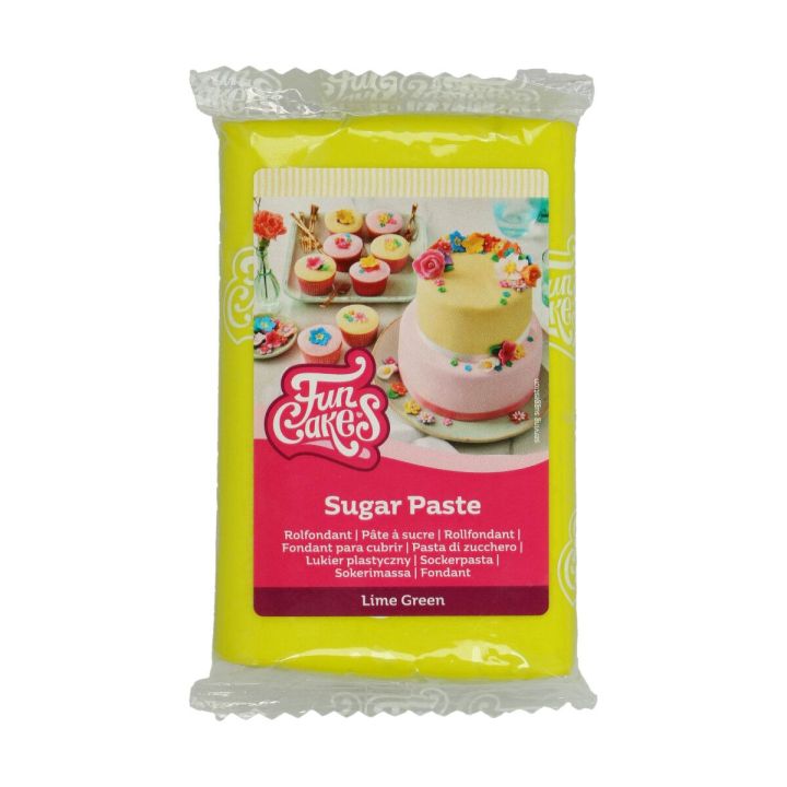 Pâte à sucre citron vert FunCakes
