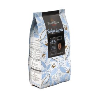 Bitter lactée 39% - Fèves chocolat au lait Valrhona 3kg