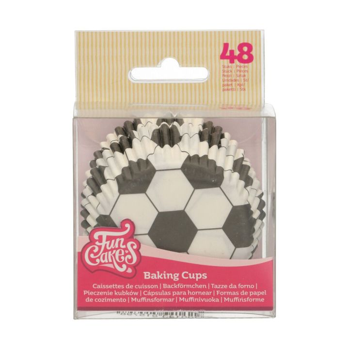 48 Caissettes à Cupcakes Foot