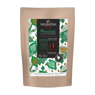 Chocolat noir Valrhona Manjari 64% 250g