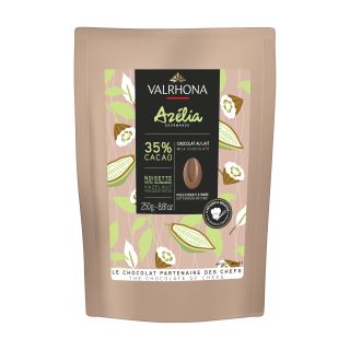 Fèves de chocolat Azelia lacté Valrhona 250g