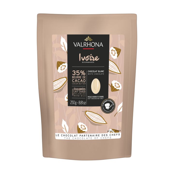 IVOIRE Valrhona 250g Chocolat blanc