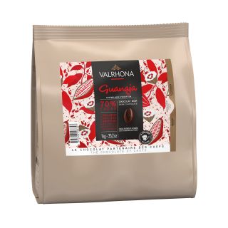 Fèves chocolat noir Valrhona Guanaja 70% - 1kg