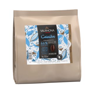 Grani Di Cioccolato Fondente Valrhona Caraïbe 66% - 1kg