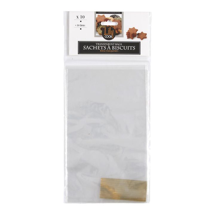 10 sachets à biscuits