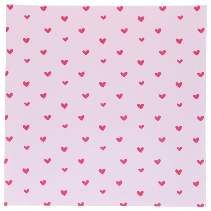50 Feuilles pour bento box coeurs