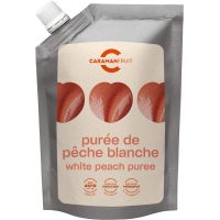 Purée de pêche blanche Caramanfruit