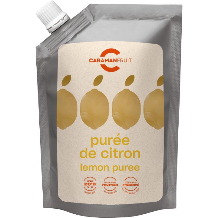 Purea di limone e Caramanfruit