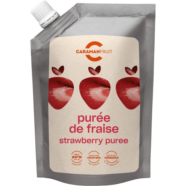 Purée de fraise Caramanfruit