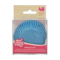 48 Royal Blue Cupcake Cases