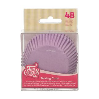 48 Caissettes à Cupcakes lilas
