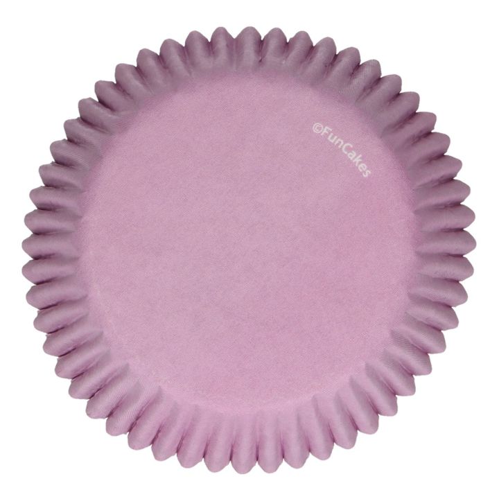 48 moldes para cupcakes color lila