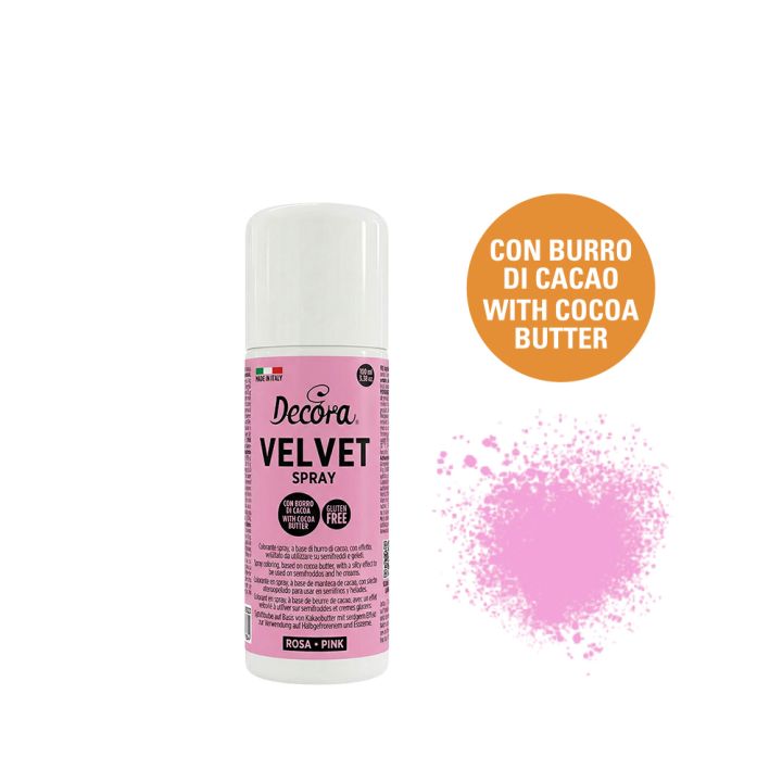 Spray velours rose Decora 100 ml