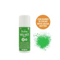 Spray de terciopelo verde Decora 100 ml
